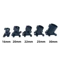 CNC 알루미늄 랜딩 기어 커넥터 고정 장치 홀더, 탄소 섬유 튜브, 직경 16mm, 20mm, 22mm, 25mm, 2 개