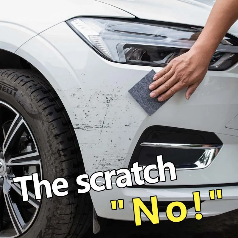 Nano Sparkle Cloth Car Scratch Repair Accessories Multifunction Nano Magic Cloth Scratch Remover Scratch Repair Water Polishing