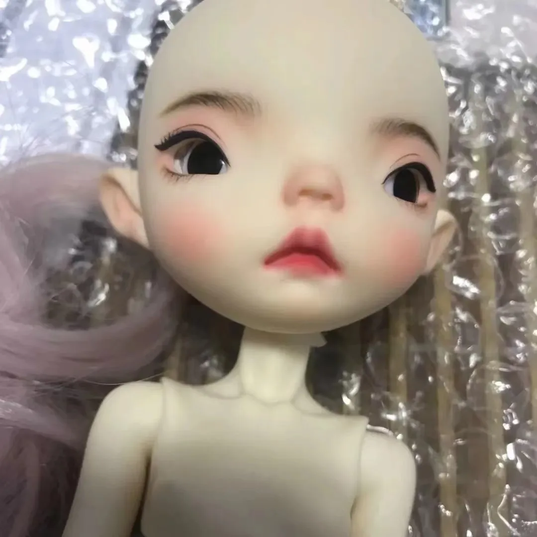 1/6 BJD Doll Head With Body Makeup Head Resin Material Doll Accessories Movable Joint Doll For Girls Gifts