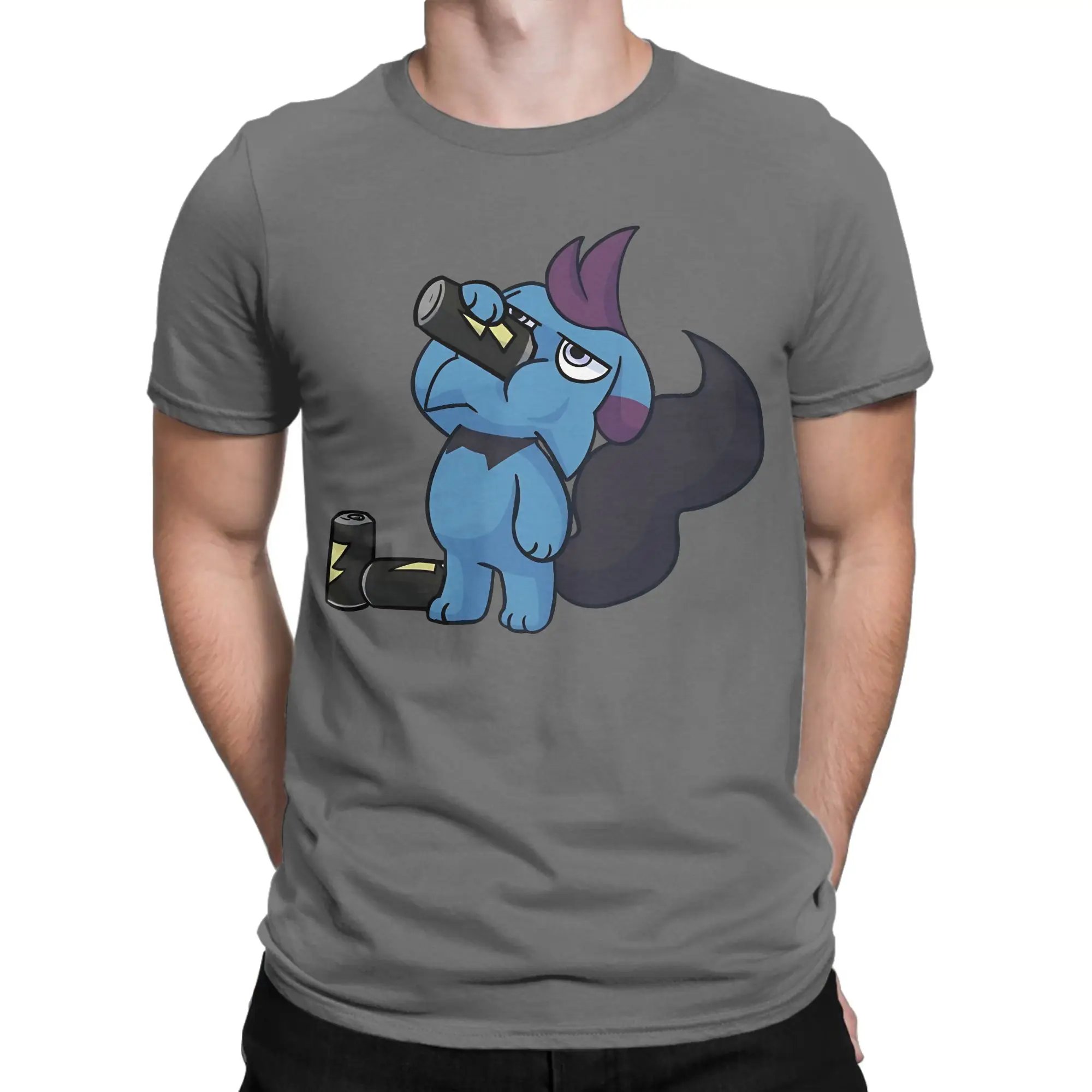 Depressos used Caffeine Inoculation  T Shirt Unisex Cotton Tops Printed Crewneck Short Sleeve