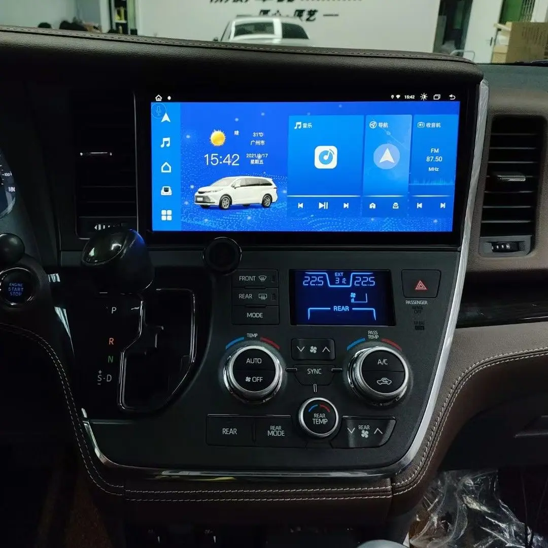 

New style Car Radio For Toyota Sienna 2012-2018 Android 13 Car Radio Stereo Receiver Autoradio Multimedia Player GPS Navigao GPS
