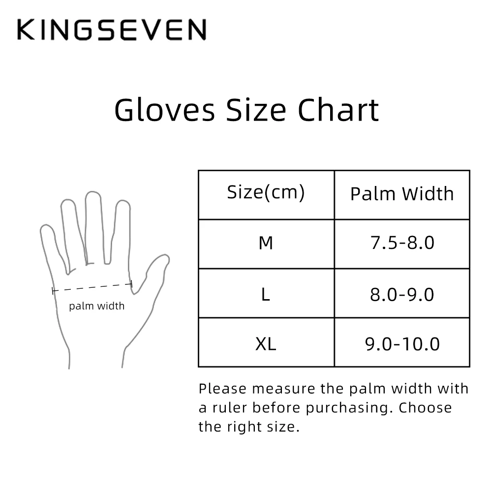 Kingseven Full Finger Bike Gloves Men Mtb Shockproof Breathable Bicycle Gloves Cycling Touch Screen Women Motorcycle Gloves