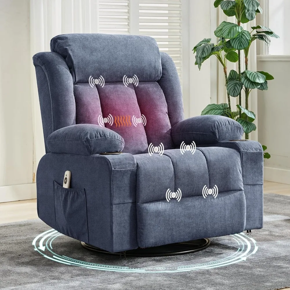 360° Swivel Rocker …
