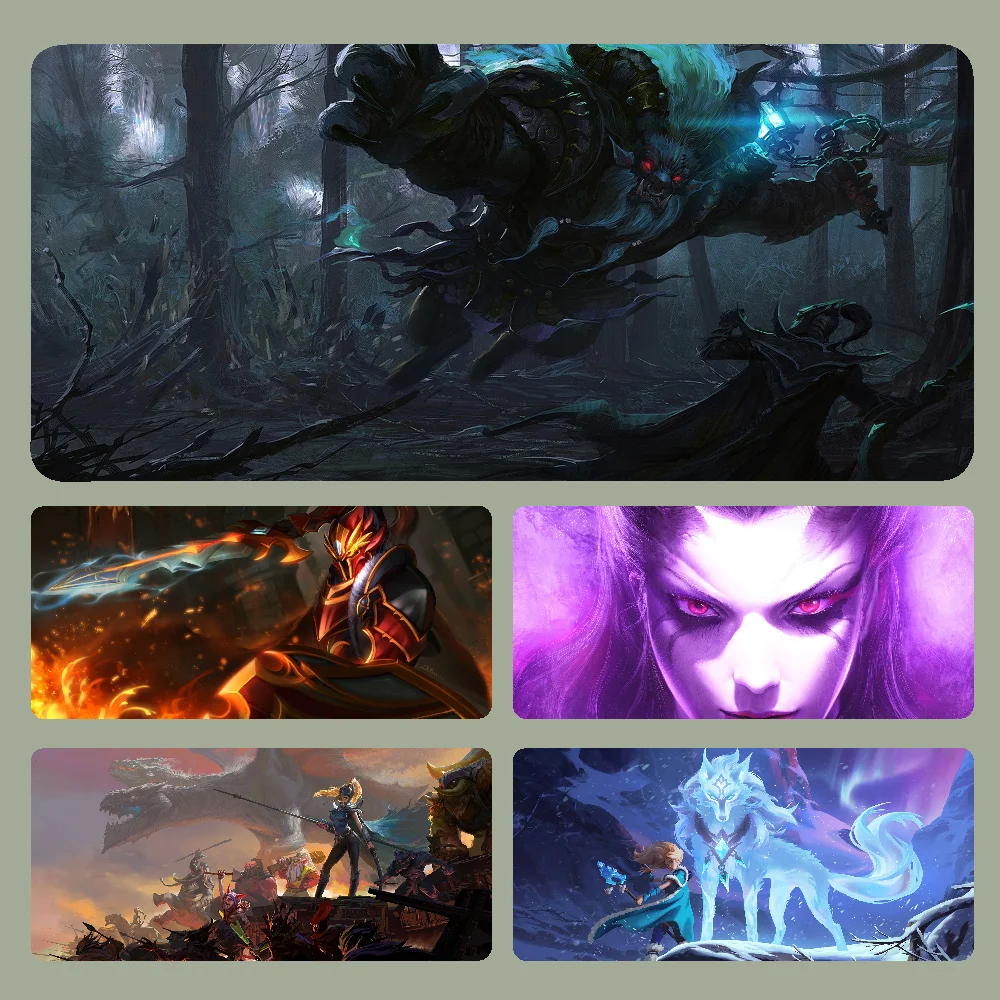 

Dota Mousepad Large Computer Gaming Accessories MousePads Desk Mats Anti-slip Laptop Soft Mouse Pad