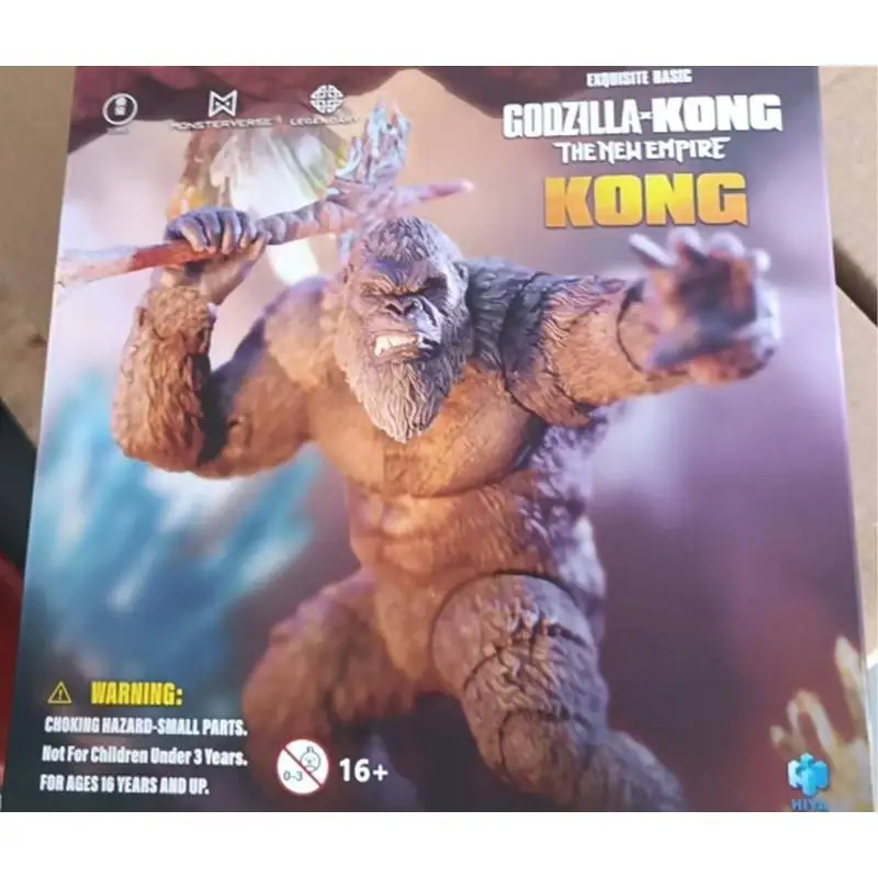 

In Stock HIYA King Kong EXQUISITE BASIC Movable Model Toys GODZILA vs Kong: The New Empire