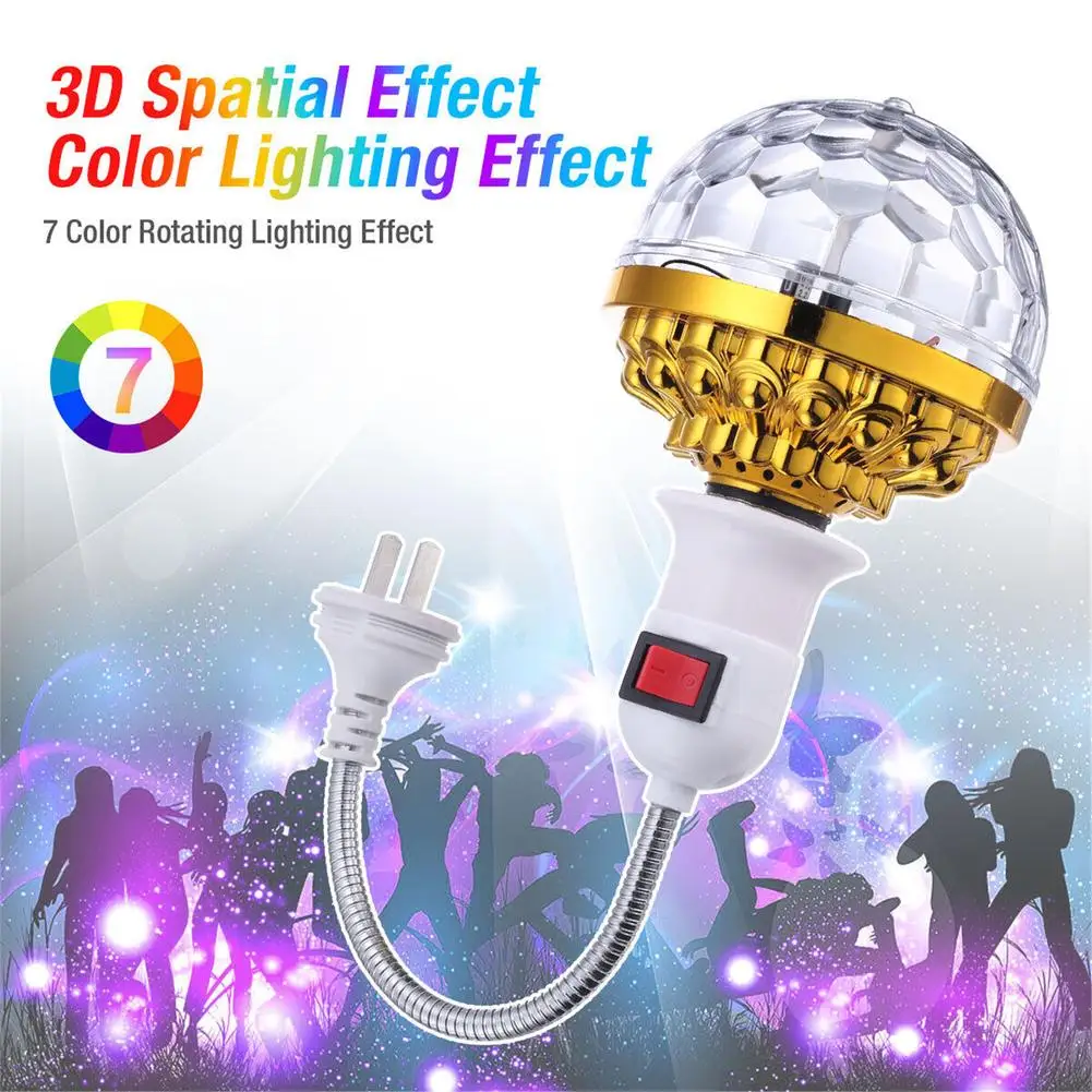 Usb Mini Disco Ball Lights Rgb Multi Color Auto Sfeer Kamer Decoraties Lamp Magic Strobe Licht Party Dj Verlichting