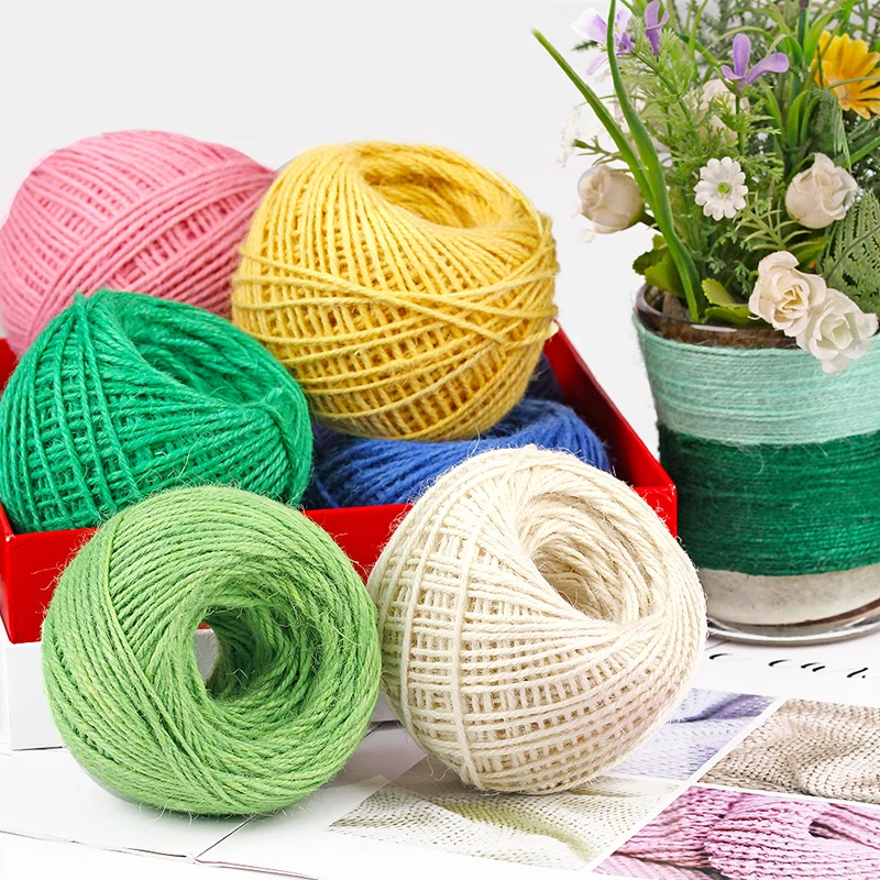 DIY Naturseil 2mm 50M/Rolle Bu – Twine Jute Natural Bewertung und Preis