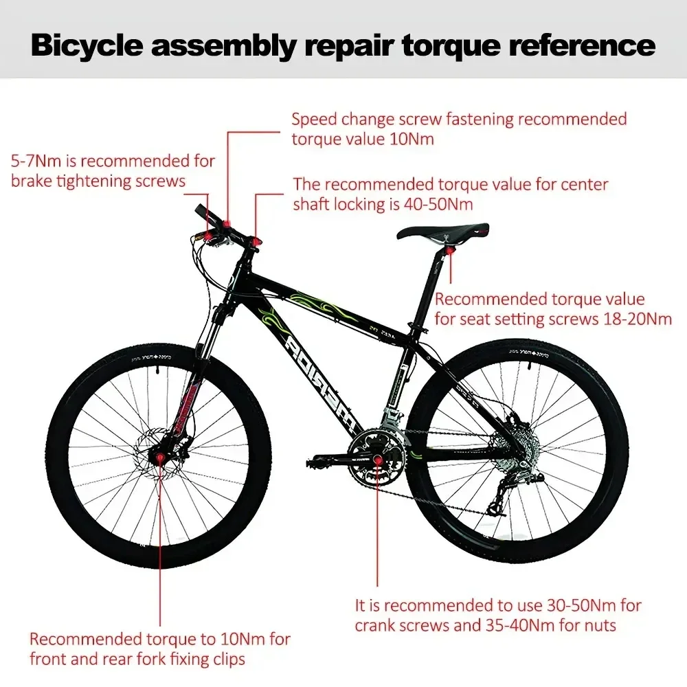 TINSOL 3/8 Zoll 5–60 N.m Drehmomentschlüssel ±3 % Hochpräziser Drehmomentschlüssel Professionelles Fahrrad- und Autoreparaturwerkzeug – Detail 8