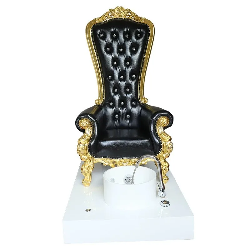 Electric Foot Spa Chair, Manicure Pedicure Sofa, Massage Chair, Foot Bath Therapy, Queen Chair Combo, Salon Furniture