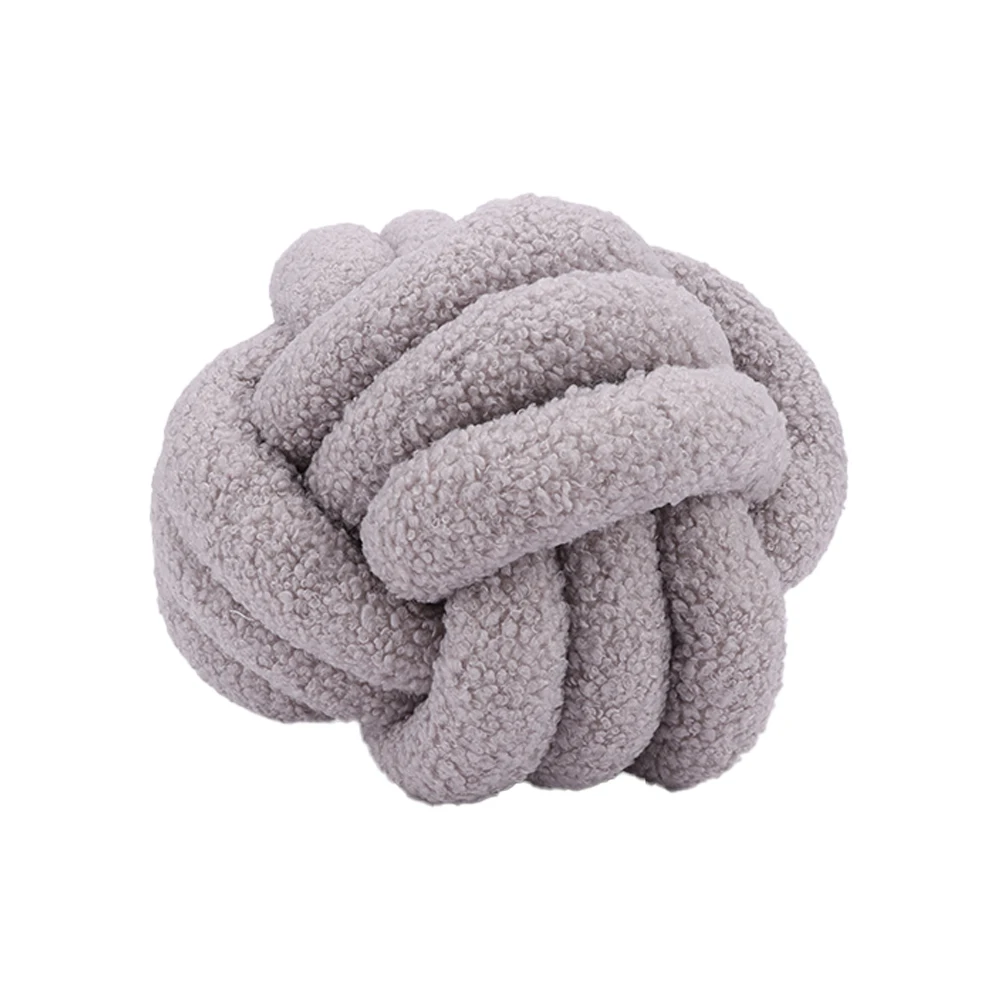 24cm/9,45 in geknoteten Ball Kissen Plüschtiere lustige Form Plüsch Puppe Kissen nach Hause Plüsch Ornament Spielzeug für Kinder Geburtstags geschenke
