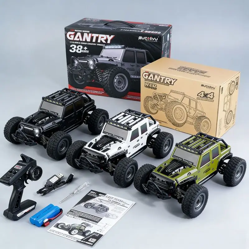 Suchiyu 16103 Gantry 1:18 Scale Brushed Rc Car 4wd 38+ Km/H High Speed Off Road Drift Rock Crawler Racing Toy For Adults