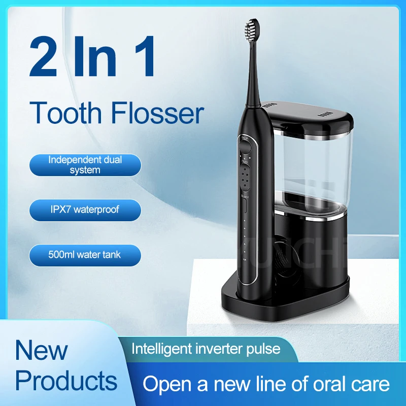 Oral Irrigator Portable Water Dental Flosser Scour One-in-one Two-in-one Tooth Washer Desktop Tooth Punch 3 Modes