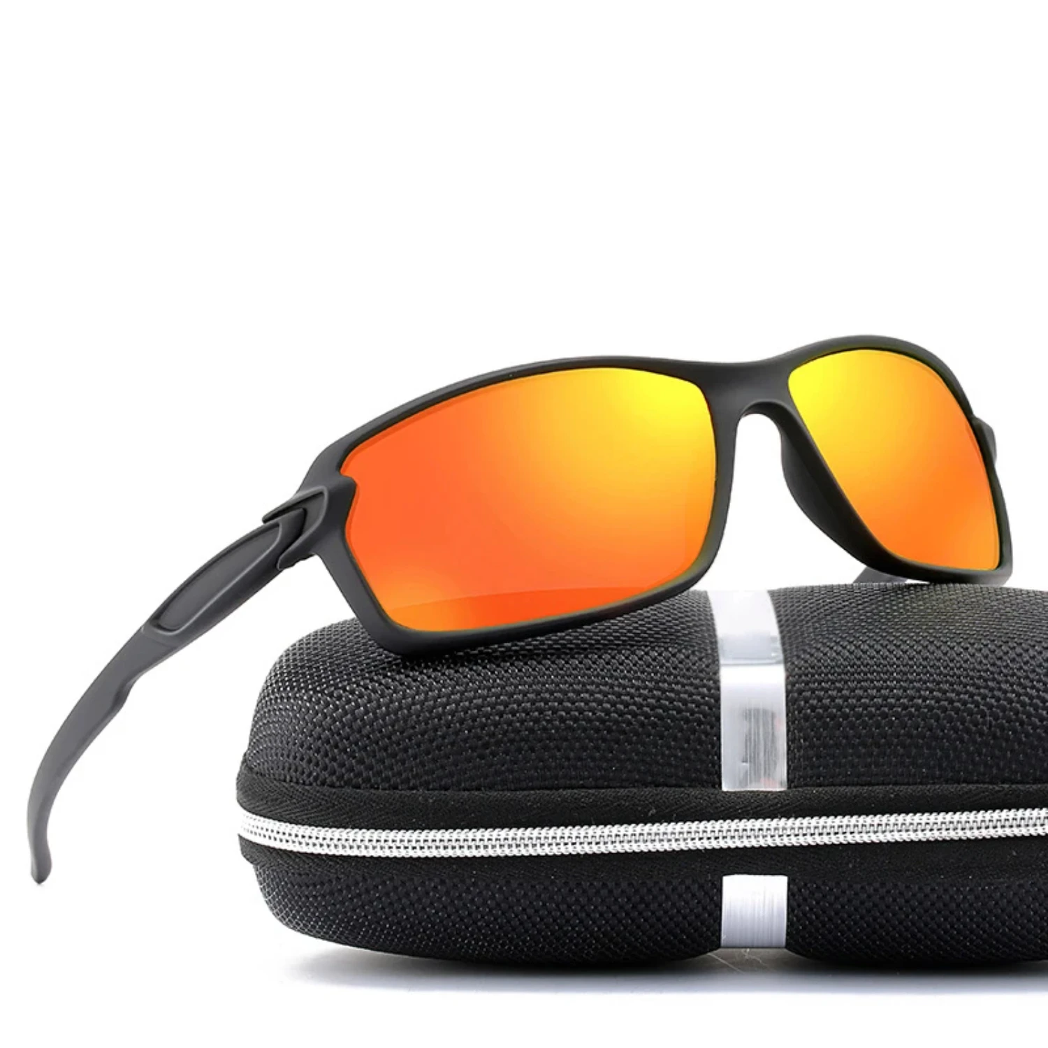 SXHWC Ideal for any outdoor activity, these stylish and dazzling gradient polarized sports sunglasses are a perfect fit for men 