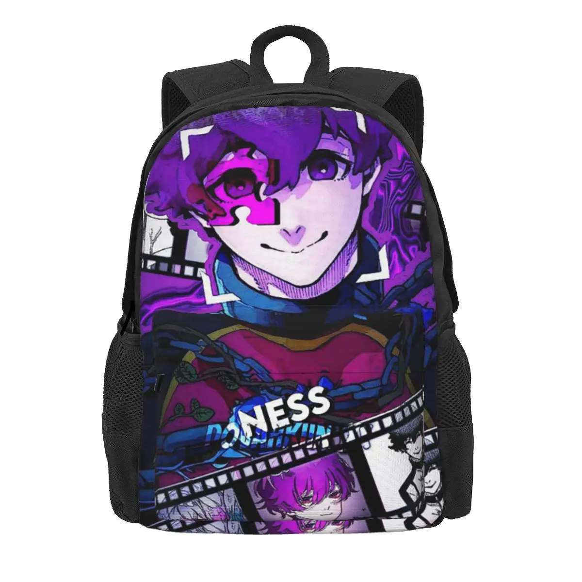 Anime BLUE LOCK Backpack Daypack Large Capacity Kids BookBag School Bag Shoulder Bags for Men Women