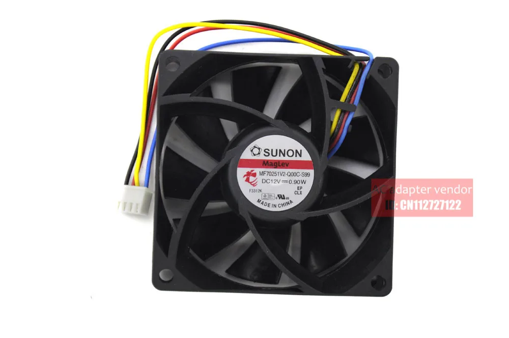 new  SUNON MF70251V2-Q00C-S99 7025 7CM 4PIN PWM Maglev cooling fan