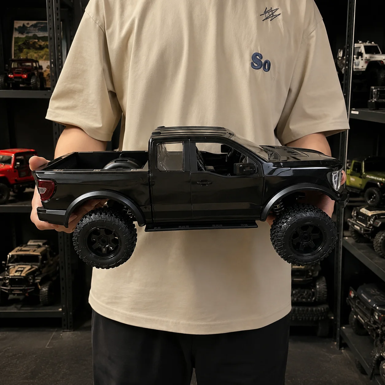 Hongxing R12 Remote Control Car 1:12 Full-Scale F-150 Pickup Truck Off-Road High-Speed RC Car Four-Wheel Drive Model Toy
