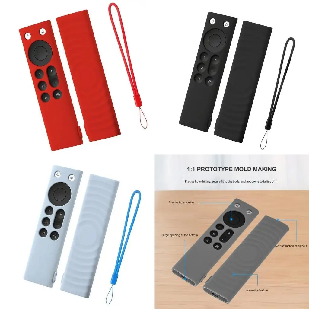 

M5TD Soft Silicone Protectors For MiniLED 2026 Remote Controls Comfortable Grip Safety