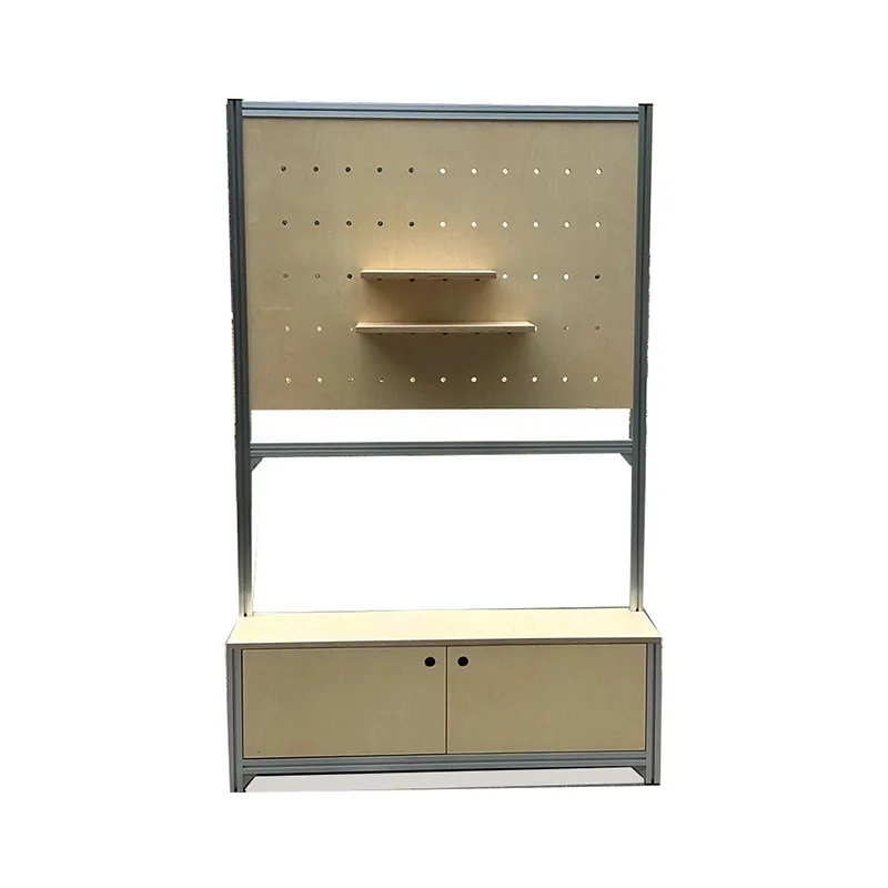 

Cave plate layer frame, entrance storage shelf, birch ocean plate, aluminum profile storage cabinet