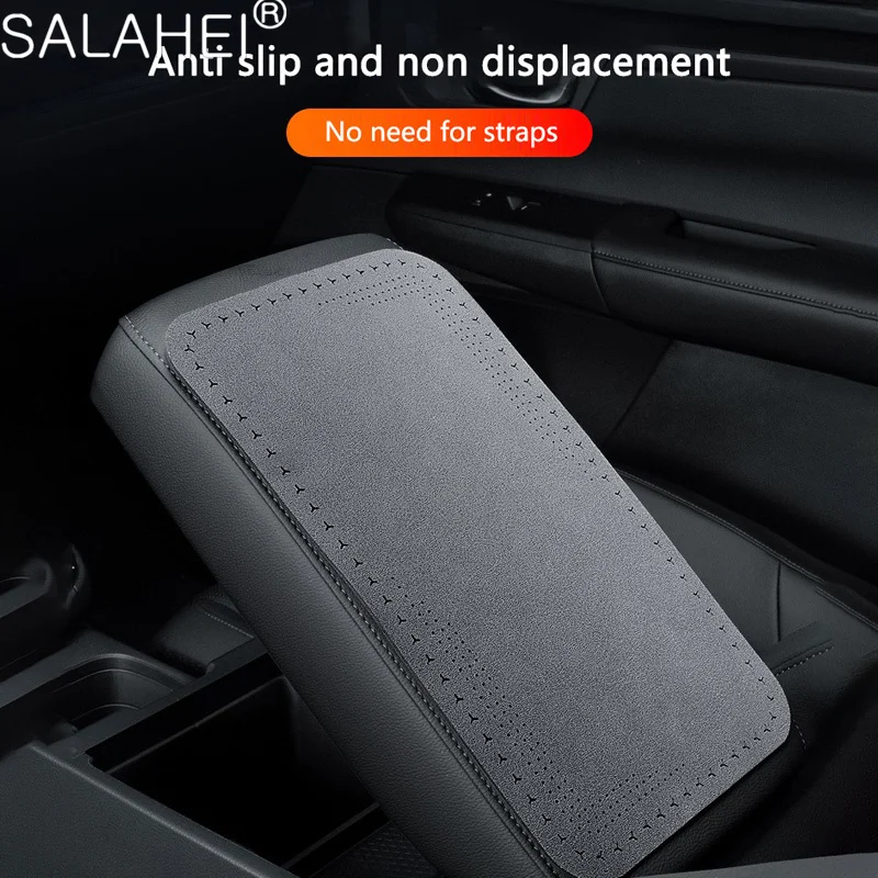 Leather Car Armrest Pad Center Console Box Cover Protector Cushion for Chery Exeed RX VX TX LX TXL Auto Interior Accessories