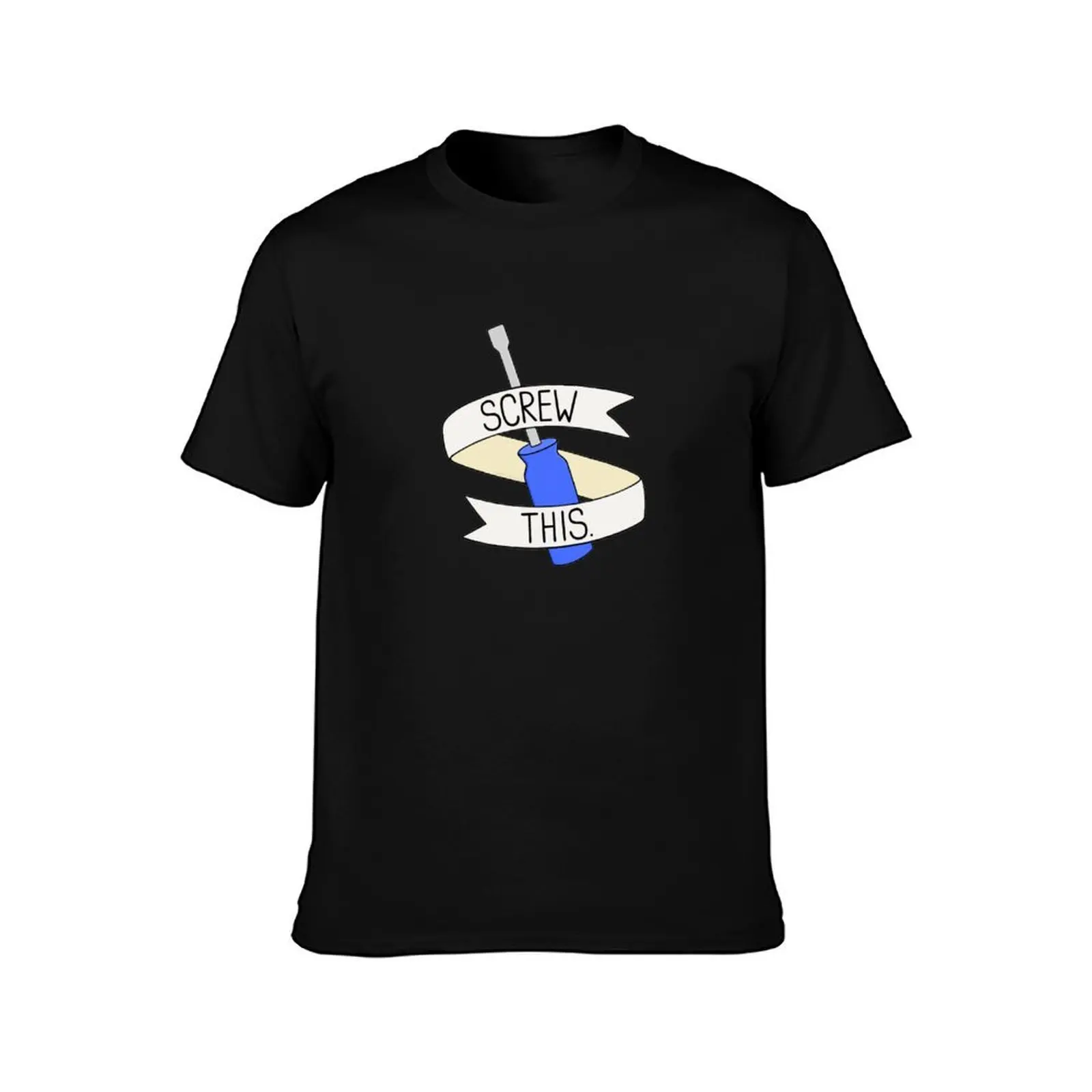 Screw This T-Shirt Plus Size Street Style Tee T-Shirt