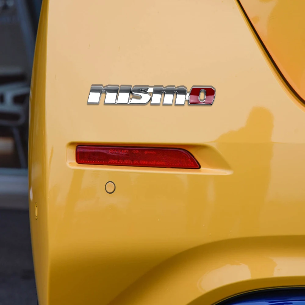 Auto Kühlergrill Abzeichen Körper Stamm Dekoration Aufkleber Auto SLINE Emblem Zubehör Für Nissan Nismo Tiida Teana GTR Juke Qashqai