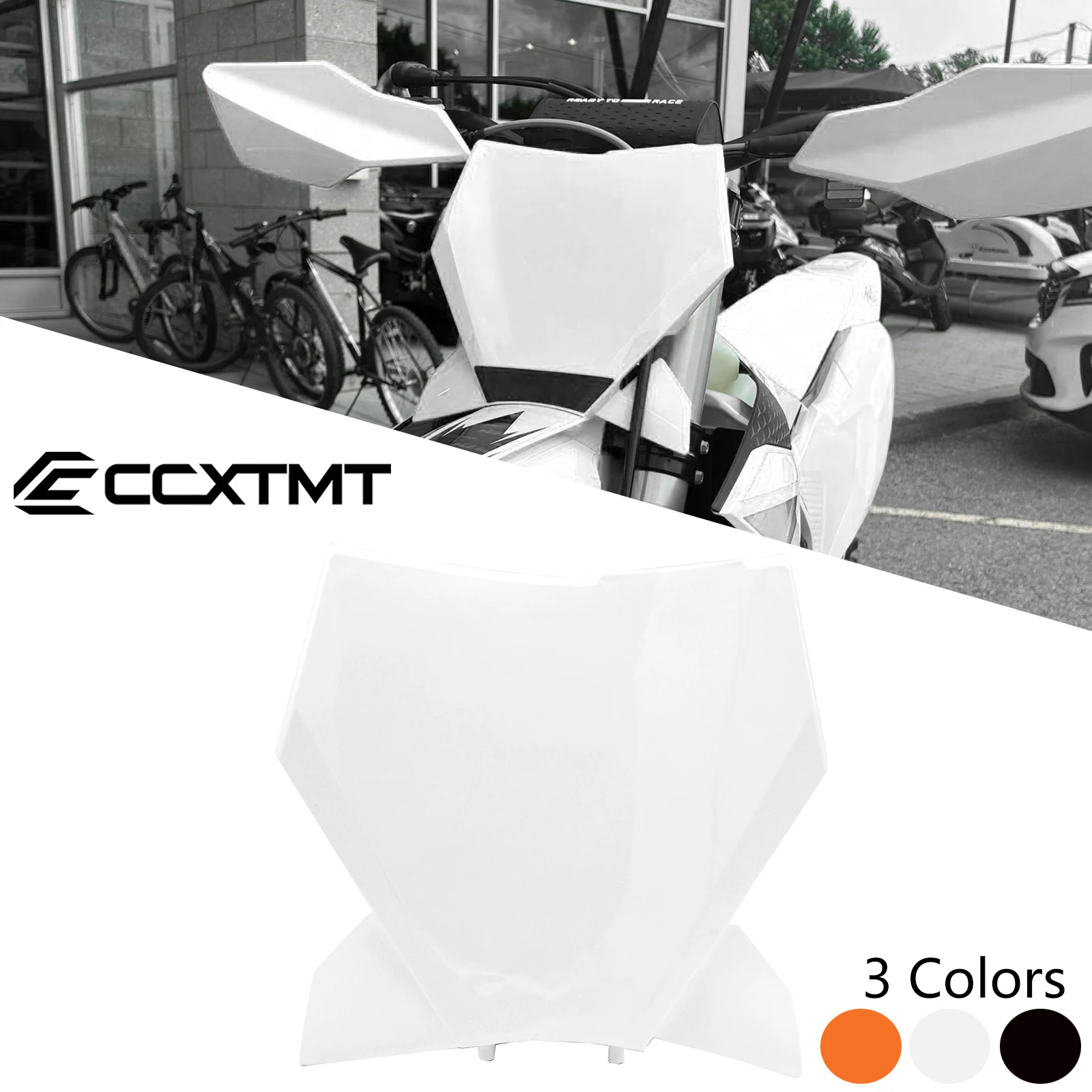 

Motorcycle Front Number Plate For KTM EXC 2023-2024 XC SX EXCF XCW SXF 125 150 200 250 300 350 400 450 500 Universal Racing Part
