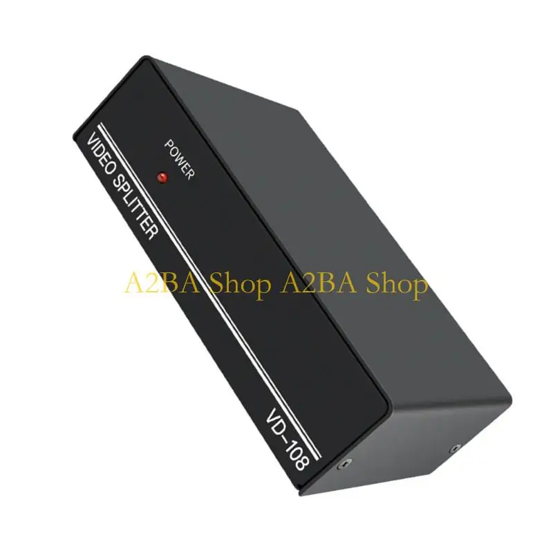 

A2BA Quality Metal BNC Video Splitter Video Distribution Delivers Clear Signals