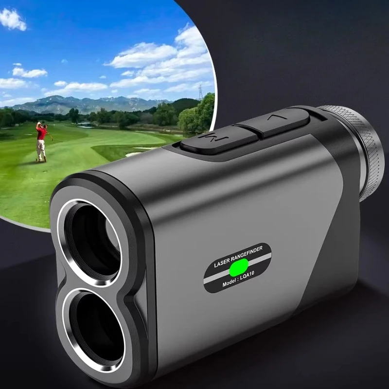 Mini Golf Laser Rangefinder Outdoor Portable Golf Rangefinders Long Distance Rangefinders Handheld Metal Sports Equipments