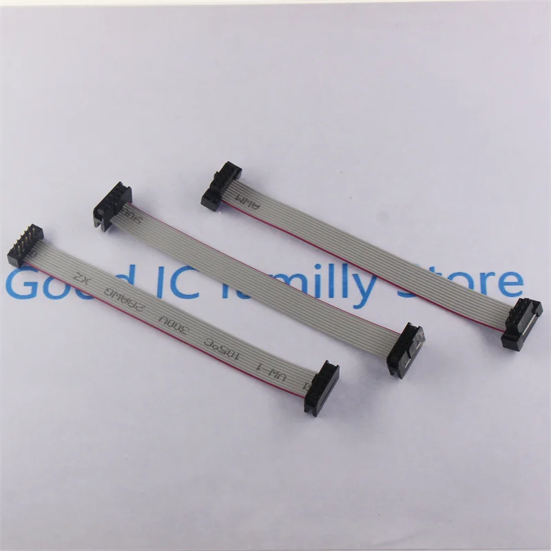 1 قطعة FC-FD DC4 IDC 2.54 مللي متر الملعب ذكر إلى موصل سالب 6/8/10/12/14/16/20/24/26/30/34/40 دبوس شريط مسطح أسفل كابل البيانات #3