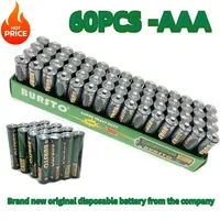 NewHigh Quality 60PCS One Box AAA 1.5V Disposable Alkaline Dry Battery for CD Player Wireless Mouse Keyboard Camera Flash Toy
