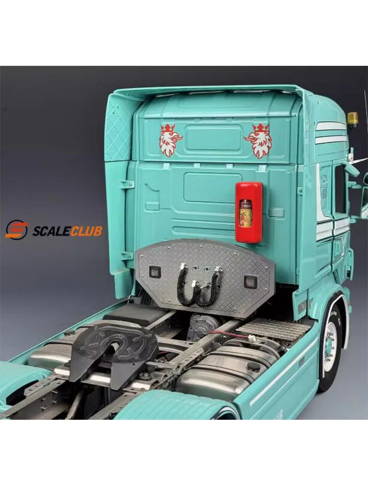 

RC MODEL SCALECLUB 1/14 Truck Metal Pipe Holder Type4 Euro Truck Style for 1/14 Tamiya RC Truck for SCANIA 770S MAN RC Trailer