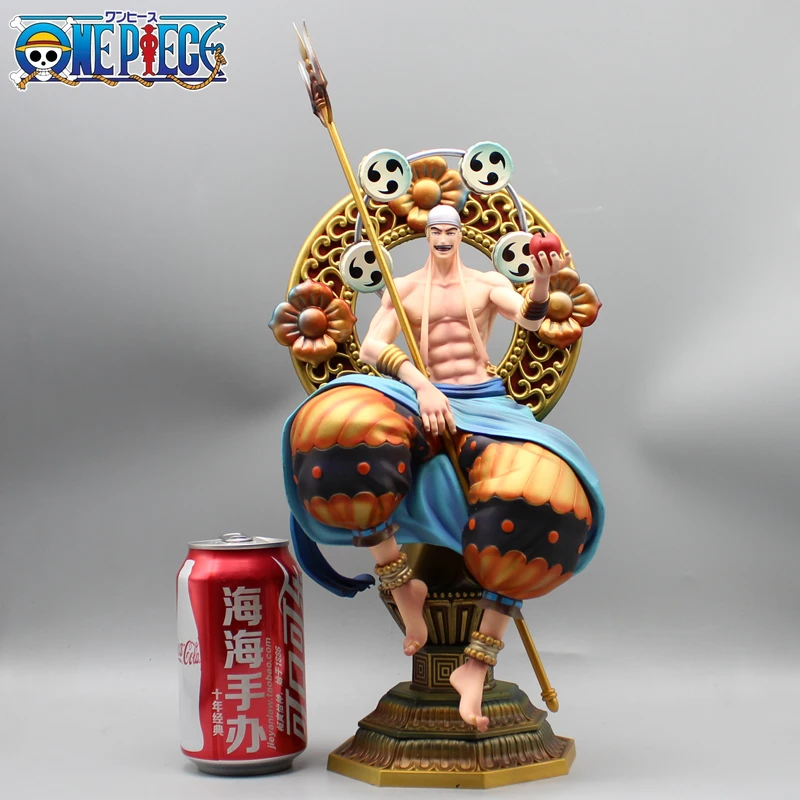 

39cm One Piece Enel Anime Figure GK Desktop Decoration Manga Statue Pvc Action Figurine Collection Model Toy Gift