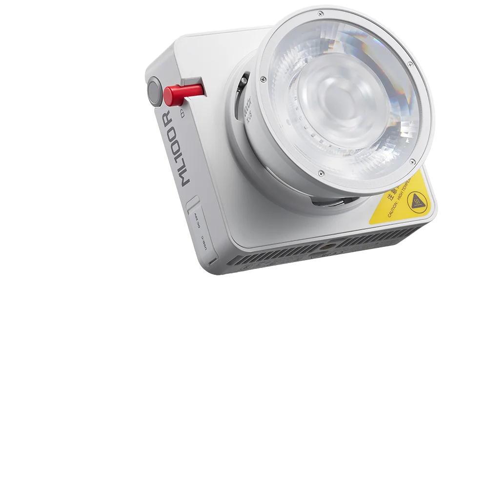 ML100R Portable RGB Full-Color LED Video Light 1800K-10000K Outdoor Photography Pocket Fill Light for Live & Camera