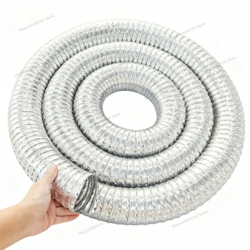 For Double-layer Aluminum Foil Pipe, Galvanized, High Temperature Resistant, Smoke Exhaust Pipe