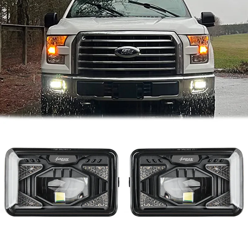 

2015-2020 Ford Raptor F150 модифицированный светодиодный передний бампер F150 4-дюймовый противотуманный фонарь вспомогательный свет