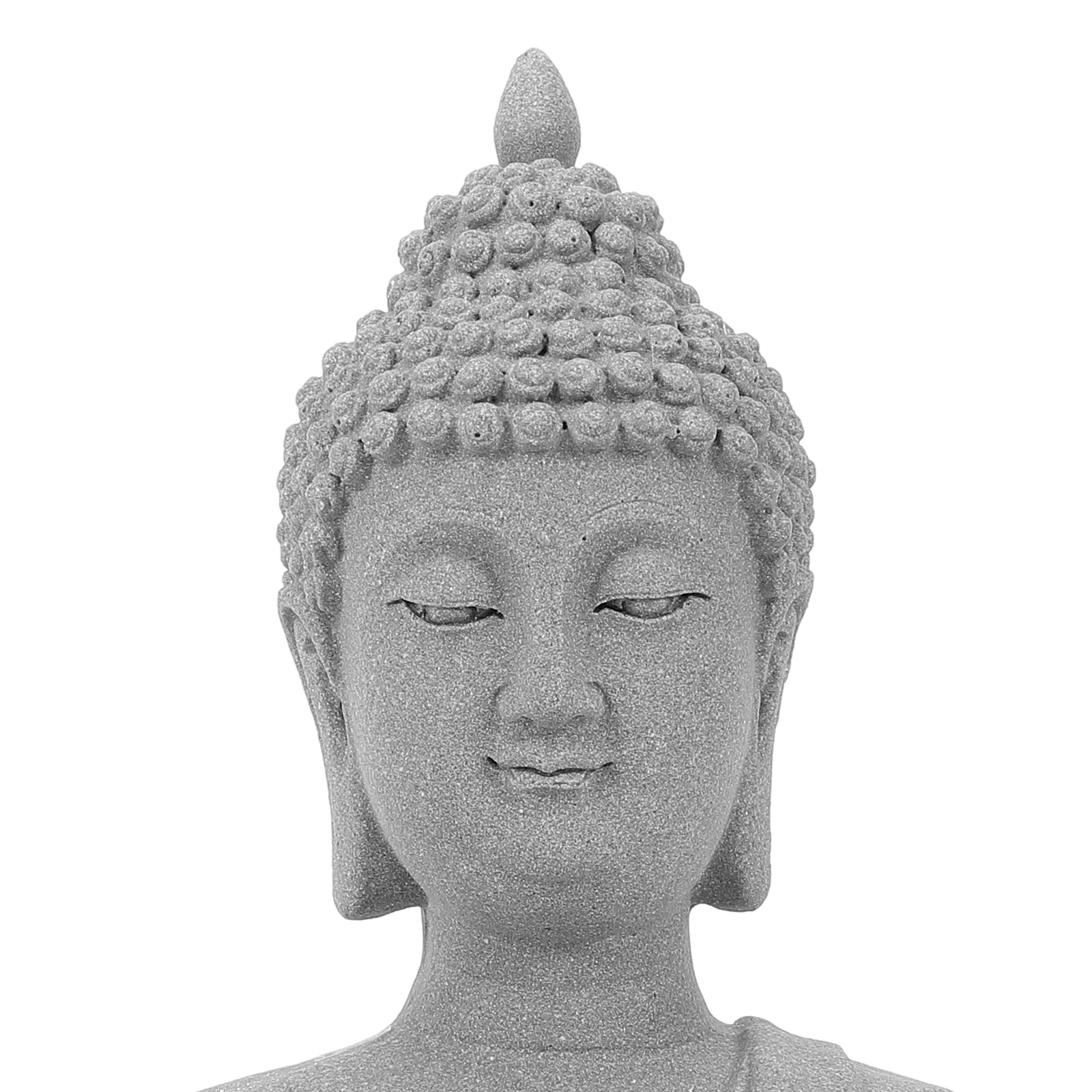 

Resin Buddha Statue Small Underwater Fish Tank Decoration Aquarium Ornament Meditating Buddha Sculpture for Home Garden Decor