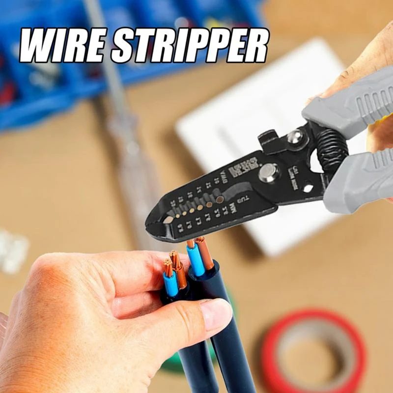 

ABWZ-электрический станок для резки проволоки, плоскогубцы, носовой кабельный резак, профессиональный сверхмощный многофункциональный инструмент, обжимные инструменты, щипцы