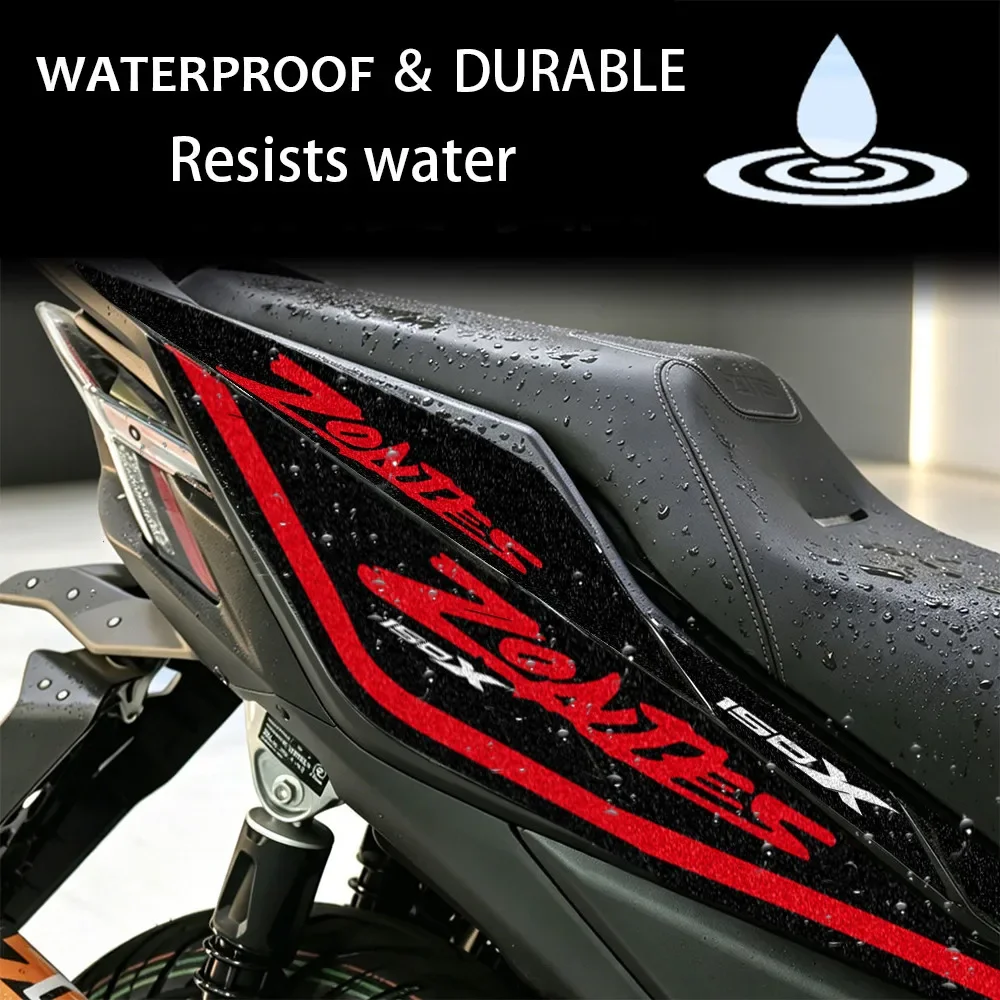 Motorcycle 150X 2026 Stickers Tail Wing Tail Frosted Sticker 150x Seat Side Panel Waterproof Decal Accessories for ZONTES zontes