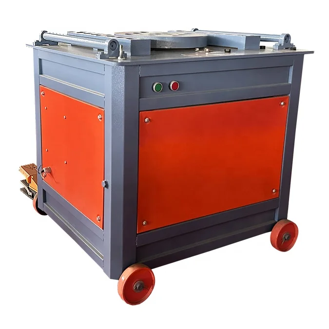 GW40 CNC Rebar Bending Machine, 6-28MM Rebar Bending, Foot-operated Bending And Shaping, Construction Machinery Manufacturer.