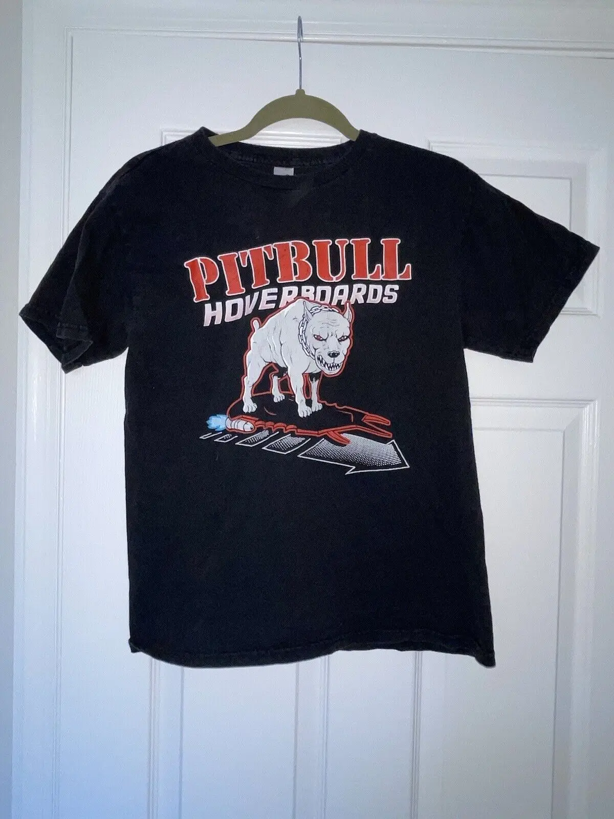 Вернитесь в будущее Pitbull Hoverboards T Shirtfury Shirt Small