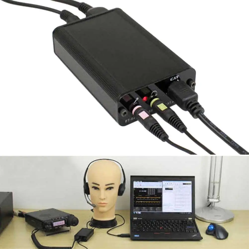 Top FT-818ND FT-857 FT-891 CAT Adapter Home Connector Multifunctional Headphone Microphone Accessory For Computer Speakers