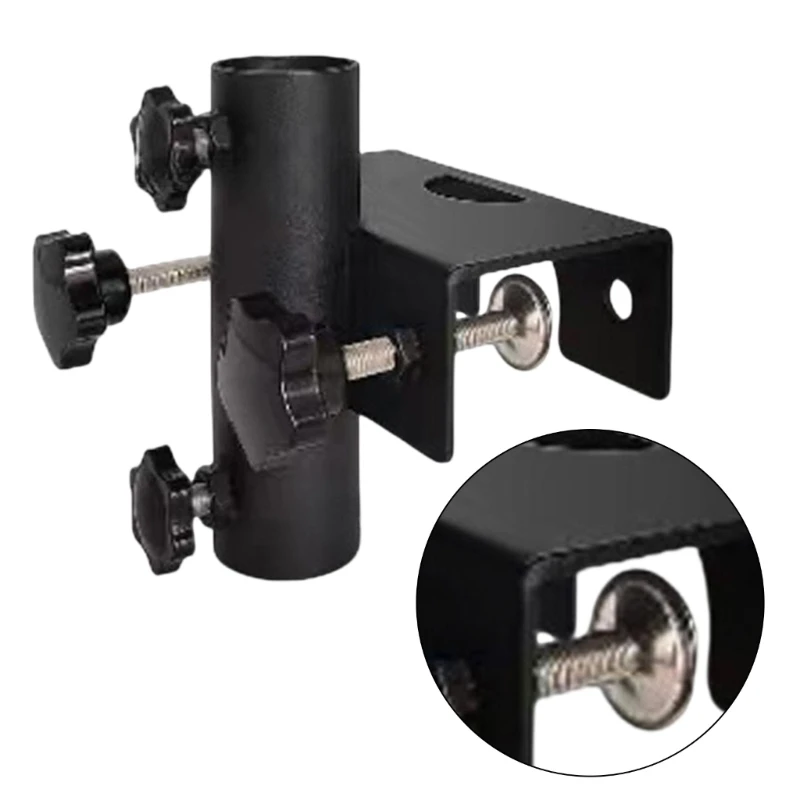 

AntiRust Metal Umbrella Bracket Sunshade Clamp For Outdoor Railings Deck Terraces 37JD