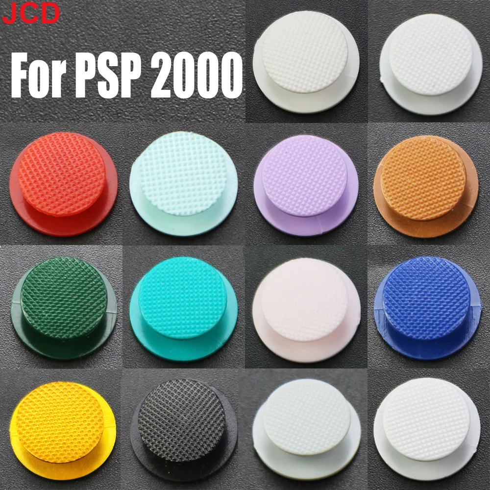 JCD 1pcs Multi Colors Joystick Cap Thumb Grip Caps Button Mushroom Cover For PSP2000/3000 Repelacement Part