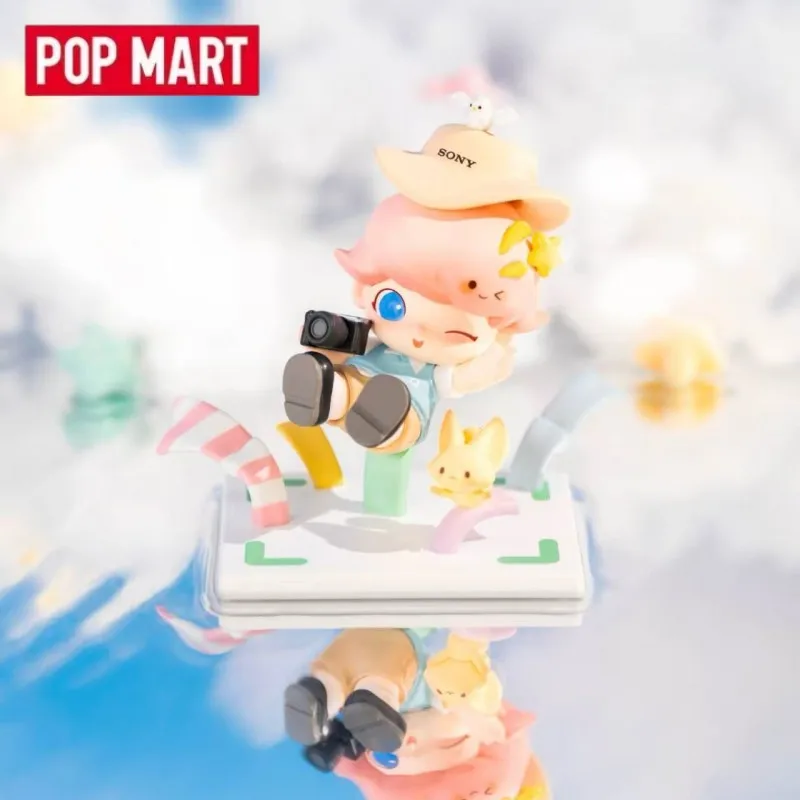 

POP MART DIMOO HAPPY MOMENT аниме фигурка-сюрприз Mystery Box куклы подарок для девочек натуральная слепая коробка игрушки