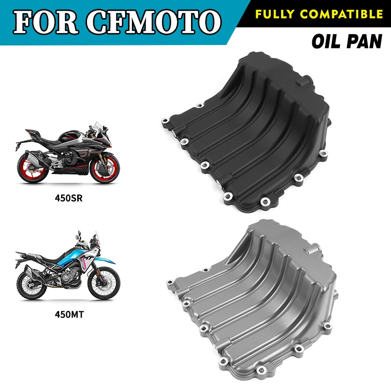 

Для CFMOTO 450 MT масляный поддон CF Moto 450 MT 450SR нижняя крышка двигателя костюм защитные чехлы оригинальные детали мотоцикла