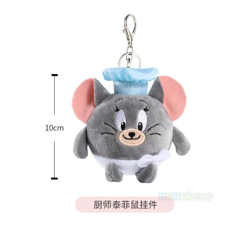 Original Tuffy Series Plush Doll Tom and Jerry Plush Toys Cute Tom Cat Throw Pillow Doll Tefie Mouse Action Cartoon Doll