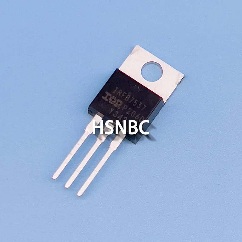 10Pcs/Lot IRFB7537PBF IRFB7537 FB7537 TO-220 60V 173A MOSFET N-Channel Field-effect Transistor 100% New Imported Original