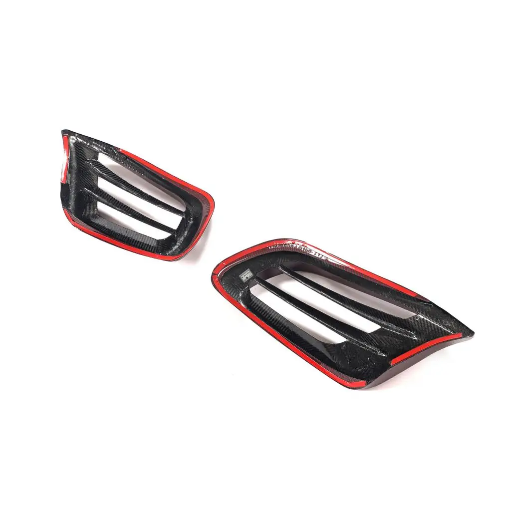 

Pre-Prg Carbon Fiber W447 Front Bumper Air Intake Vents Fog Lamp Cover for Mercedes Benz V Class V220D V250 MPV 2020 2021