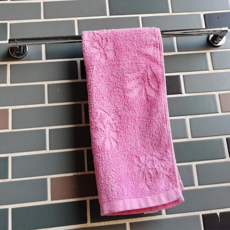 Bathroom Pendant Towel Bar 304 Stainless Steel Single Pole Towel Rack Bathroom Towels Hangers Accessories Chrome