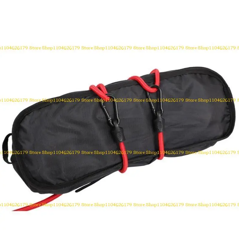 

A1A2 Bungee Cord Tensioner Expander Rope Tie Strap Luggage Strap with Carabiner Hook